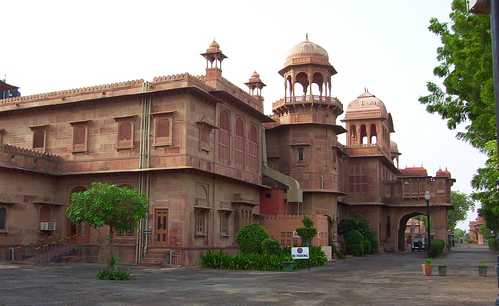 Lalgarh palace in Bikaner Rajasthan